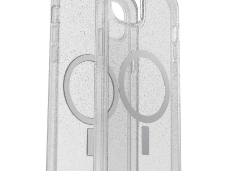 OTTERBOX Apple iPhone 14 Plus Symmetry Series+ Clear Antimicrobial Case for MagSafe - Stardust (Clear Glitter) (77-89192) Sale