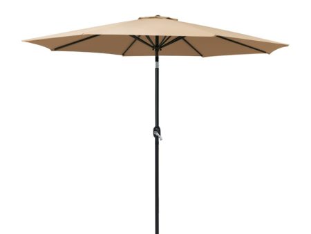 Instahut Outdoor Umbrella Umbrellas Beach Pole Garden Tilt Sun Patio UV 2.7m Online now