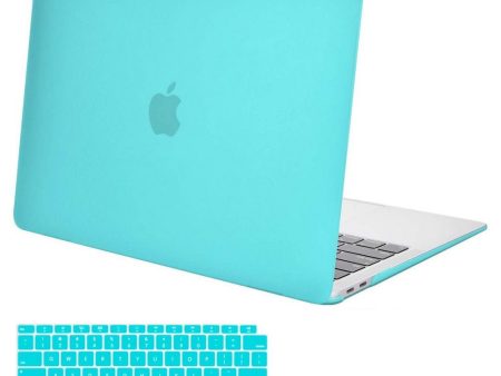 MacBook Air 13 Inch Case 2020 2019 2018, A1932, A2179, A2337 Shell Case Keyboard Cover tiffany blue For Discount