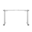 Artiss Standing Desk Sit Stand Motorised Adjustable Frame Only White Dual Motor Fashion