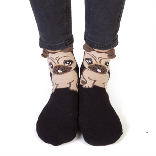 Pug Feet Speak Socks Online Sale