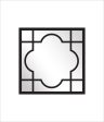 Window Style Mirror - Black Square 75cm x 75cm Online Hot Sale