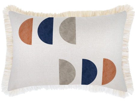 Cushion Cover-Coastal Fringe-Shadow Moon-35cm x 50cm Supply