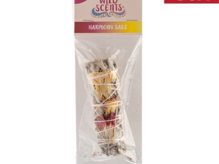 Wild Scents Harmony Sage & Herbs Smudge Stick Supply