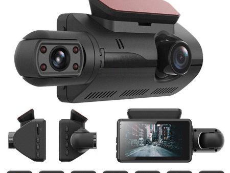 FHD Car DVR Camera DashCam Dash Cam Dual Record Hidden Recorder 1080P Parking Monitor Online Sale