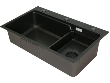 Cefito Kitchen Sink Basin Stainless Steel Under Top Flush Mount Bowl 750X450MM Online Sale