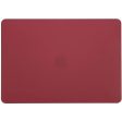 Dark Red MacBook Pro 13 inch 2020 A2338 A2251 A2289 Matte Shell Case Keyboard Cover Touch Bar Discount