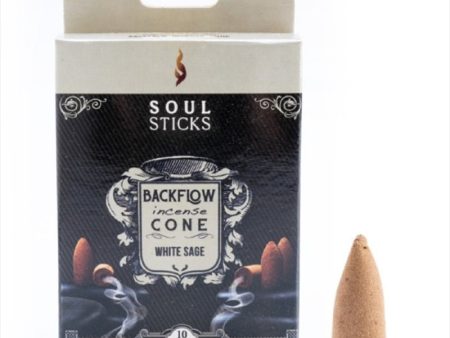 Soul Sticks White Sage Incense Cone 10pk Online