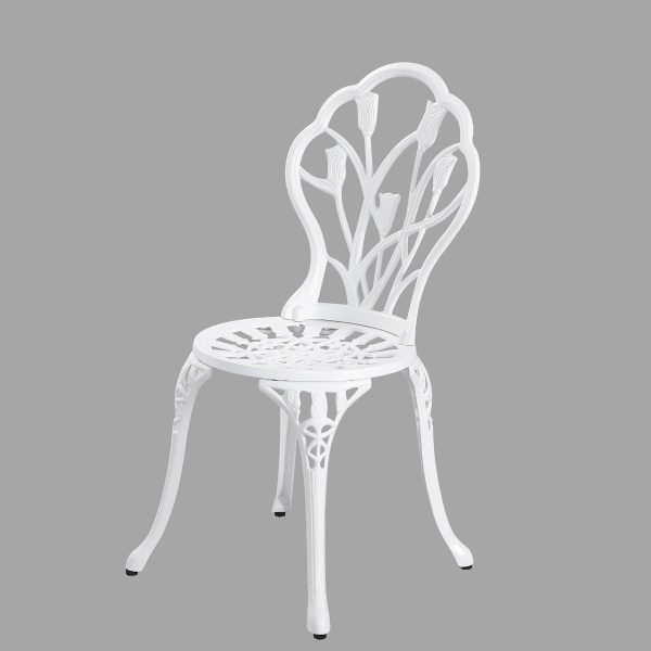 2 Seater Dominique Cast Aluminium Bistro Set Hot on Sale