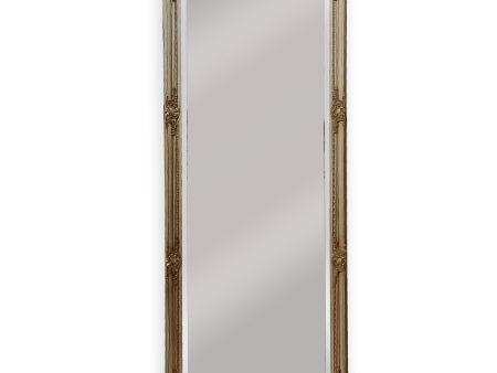 French Provincial Ornate Mirror - Champagne - Medium 70cm x 170cm Fashion