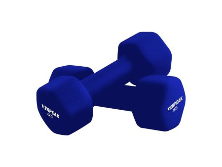 Verpeak Neoprene Dumbbell 4kg x 2 Blue VP-DB-137-AC Cheap