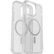 OTTERBOX Apple iPhone 14 Pro Max Symmetry Series+ Clear Antimicrobial Case for MagSafe - Clear (77-89263), 3X Military Drop Protection Discount