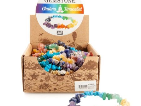 Assorted Gemstone Chakra Bracelet (SENT AT RANDOM) Online Sale