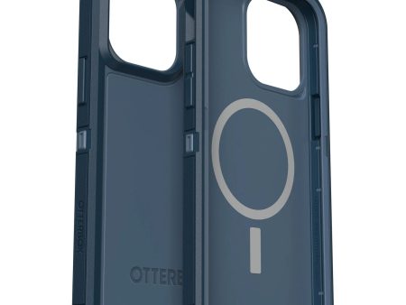 OTTERBOX Apple iPhone 14 Pro Max Defender Series XT Case with MagSafe - Open Ocean (Blue) (77-89134), 5x Military Standard Drop Protection For Sale