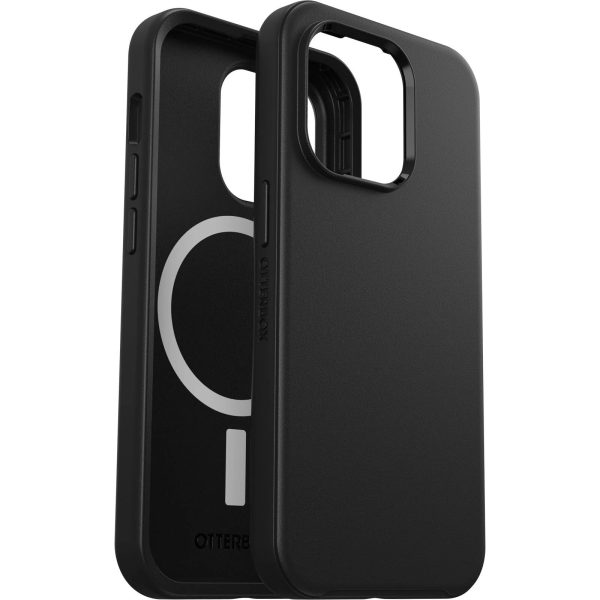 OTTERBOX Apple iPhone 14 Pro Symmetry Series+ Antimicrobial Case for MagSafe - Black (77-89038), 3X Military Standard Drop Protection Online Sale