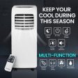 CARSON Portable Air Conditioner Mobile Fan Cooler Cooling Dehumidifier 9000BTU Supply