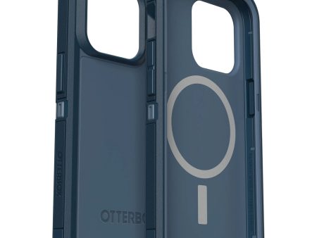 OTTERBOX Apple iPhone 14 Pro Defender Series XT Case with MagSafe - Open Ocean (Blue) (77-89125), 5x Military Standard Drop Protection on Sale