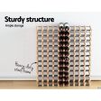 Wine Rack | 120 Bottle | Timber | Wall Organizer Online Hot Sale