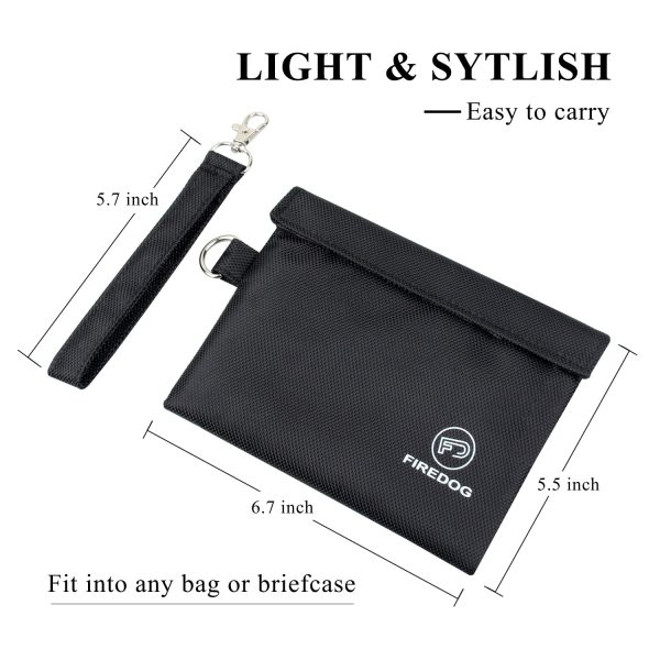 Smell Proof Carbon Lined Pocket Pouch Supply