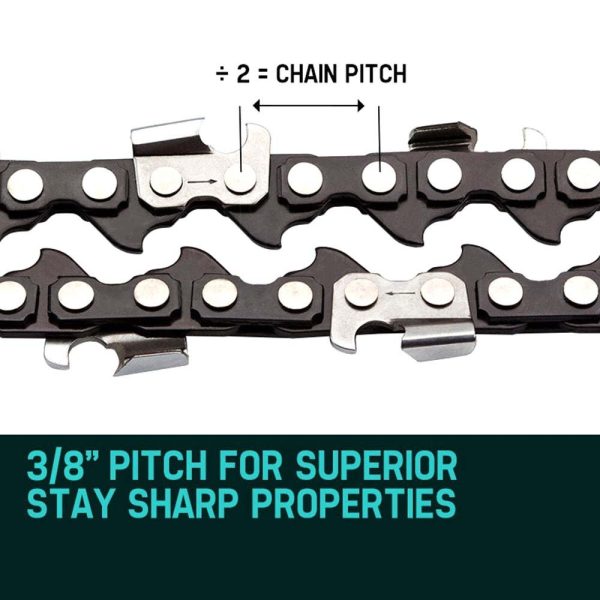 2 X 10 Baumr-AG Chainsaw Chain Bar Replacement for SX25 25CC Arborist Saws Online now