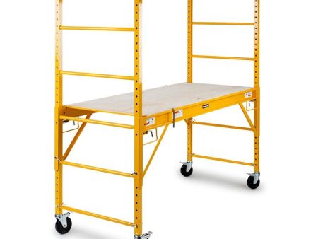 Baumr-AG 450kg Mobile Scaffold High Work Platform Scaffolding Portable Fashion