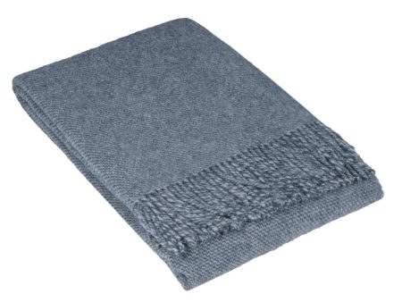 Cambridge Throw - 100% NZ Wool -  Navy Sale