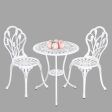 2 Seater Dominique Cast Aluminium Bistro Set Hot on Sale