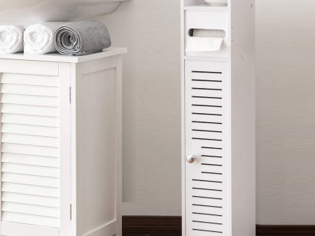 Toilet Paper Roll Holder for Bathroom (White, 80 cm) Cheap