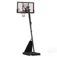 Everfit Portable Basketball Hoop Stand System Height Adjustable Net Ring Red Sale