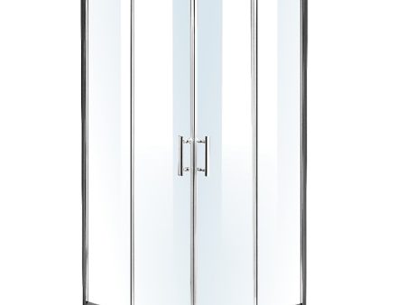 1200 x 1200mm Sliding Door Nano Safety Glass Shower Screen By Della Francesca Sale