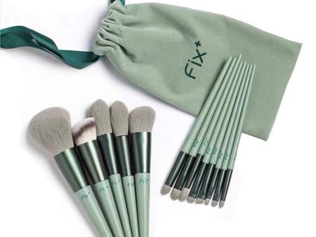 13 Pcs Makeup Brushes Sets Synthetic Foundation Blending Concealer Eye Shadow Sale