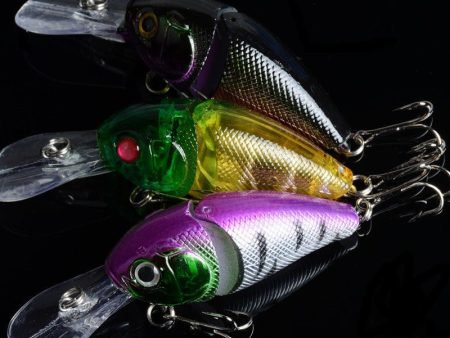 3x 8.5cm Popper Crank Bait Fishing Lure Lures Surface Tackle Saltwater on Sale