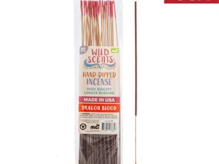 Wild Scents Dragon Blood Incense (40 pcs) Fashion