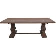 Florence  Dining Table 180cm French Provincial Pedestal Solid Timber Wood Online Hot Sale