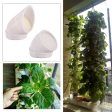 10pcs Hydroponic PVC Pot Inserts | Various Sizes & Designs Fashion