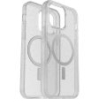 OTTERBOX Apple iPhone 14 Pro Max Symmetry Series+ Clear Antimicrobial Case for MagSafe - Stardust (Clear Glitter) (77-89285) Online