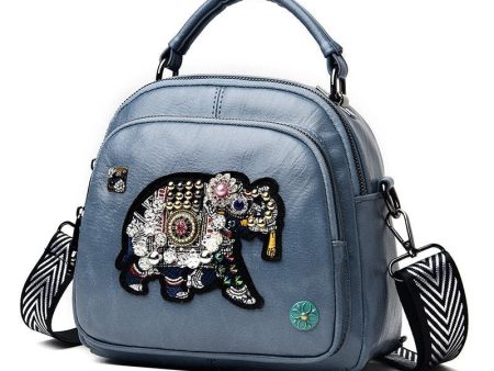 Cross Body   Handbag - Elephant Hippie Design - Various Colours Online