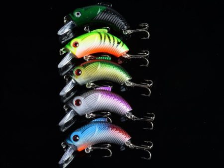 5x 5.5cm Popper Crank Bait Fishing Lure Lures Surface Tackle Saltwater Online Sale