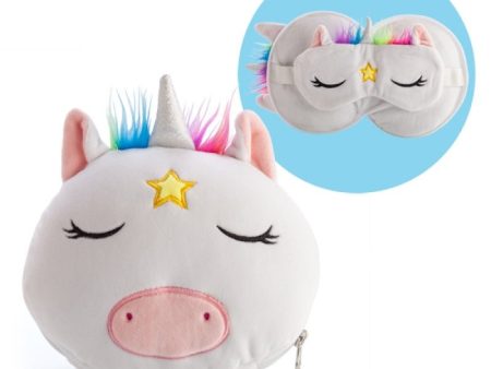 Smoosho s Pals Travel Unicorn Mask & Pillow Sale