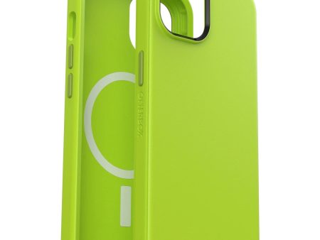 OTTERBOX Apple iPhone 14   iPhone 13 Symmetry Series+ Antimicrobial Case for MagSafe - Lime All Yours (Green) (77-89032) Discount