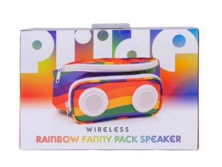 Rainbow Bum Bag With Speaker Online Sale