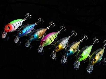 8x 7cm Popper Crank Bait Fishing Lure Lures Surface Tackle Saltwater Online Sale