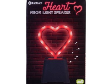 Heart Neon Light Speaker Online Sale