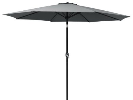 Instahut Outdoor Umbrella 3m Umbrellas Garden Beach Tilt Sun Patio Deck Shelter For Discount