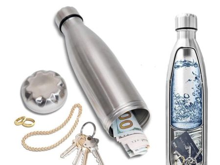 750ml Water Bottle With Secret Compartment | Hidden Stash Can Online Sale