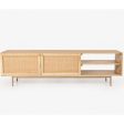 Martina ETU Entertainment TV Unit 175cm Solid Mango Wood Rattan Furniture Online