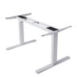 FORTIA Height Adjustable Standing Desk Frame Only - Sit Stand Electric Office WO Online