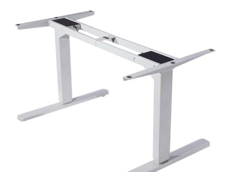 FORTIA Height Adjustable Standing Desk Frame Only - Sit Stand Electric Office WO Online